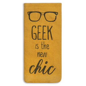 Geek to Chic Eyeglass Case 7½''W x 3½''H
